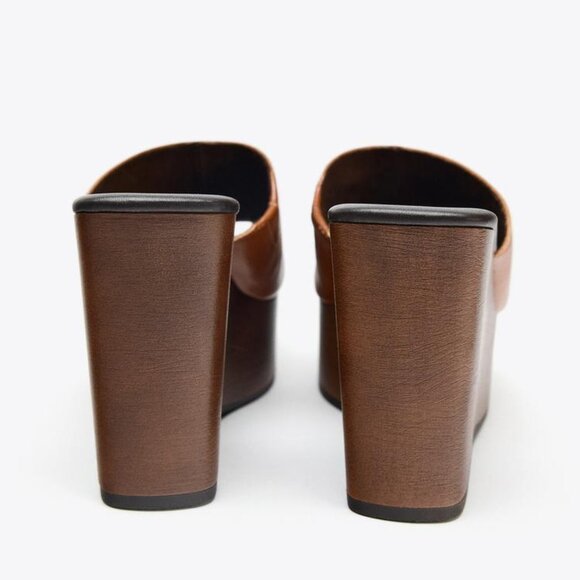 NTW Zara - Leather Wedge - Picture 3 of 5